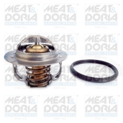 Thermostat, coolant